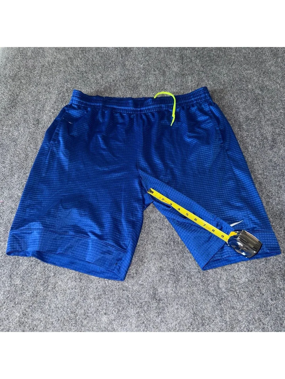 Nike Blue Baggy Mesh Hoop Shorts Mens XL Vtg y2k 90s Rare
